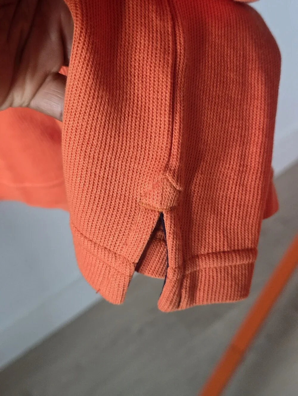 Club Room XL French Rib 1/4 Zip Pullover Sweater Roasted Pumpkin NWT Cotton Men